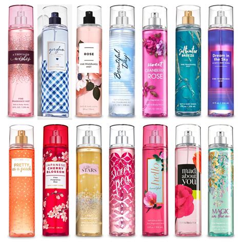 bath body fragrances